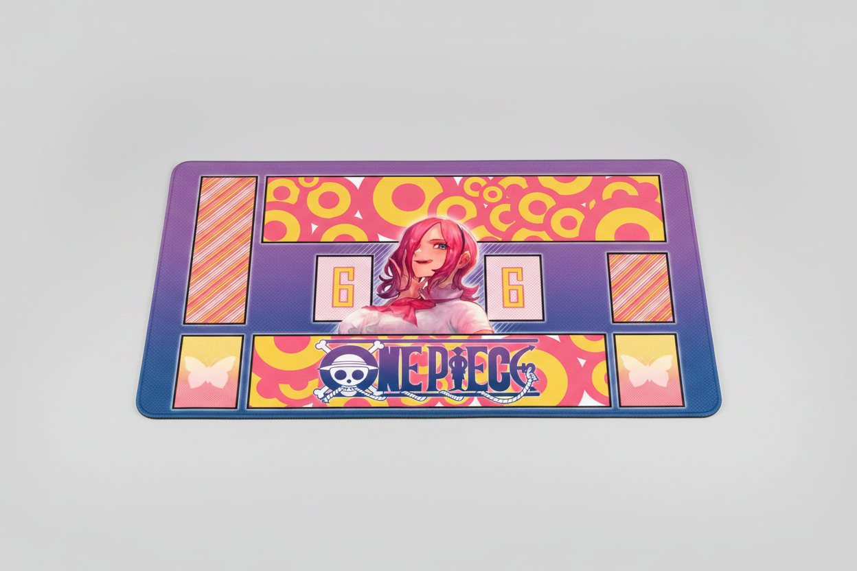 One Piece Perona Playmat Games Mousepad Play Mat of TCG CCG Board Game