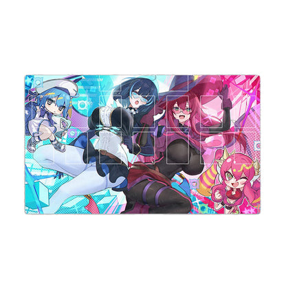 Live Evil Twins Busty Premium Neoprene Yu-Gi-Oh Playmat
