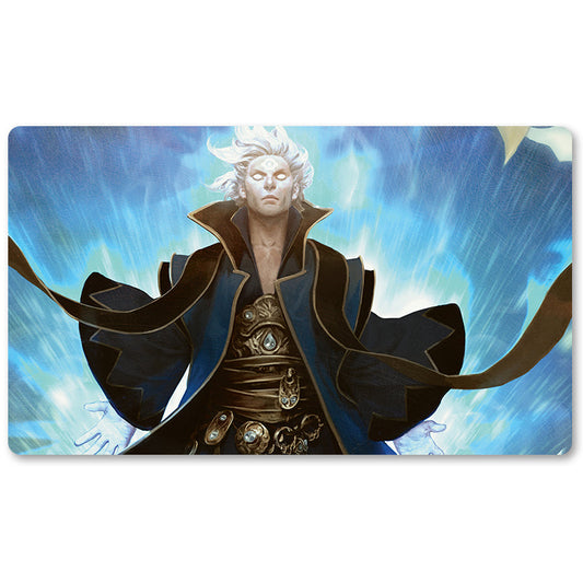 Board Game Peripheral- Battle-of-Wits -MTG Playmat Size 23.6X13.7in Play mats Compatible for TCG RPG CCG Trading Card Game