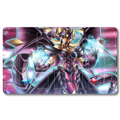 YUGIOH Peripheral - 69653- Yugioh Playmat Size 23.6X13.7in Play mats Compatible for TCG OCG CCG Trading Card Game