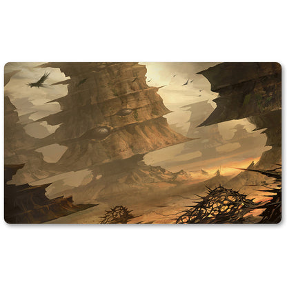 Magic The Gathering Peripheral- ARID-MESA -MTG Playmat Size 23.6X13.7in Play mats Compatible for TCG RPG CCG Trading Card Game
