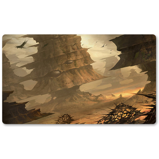 Magic The Gathering Peripheral- ARID-MESA -MTG Playmat Size 23.6X13.7in Play mats Compatible for TCG RPG CCG Trading Card Game