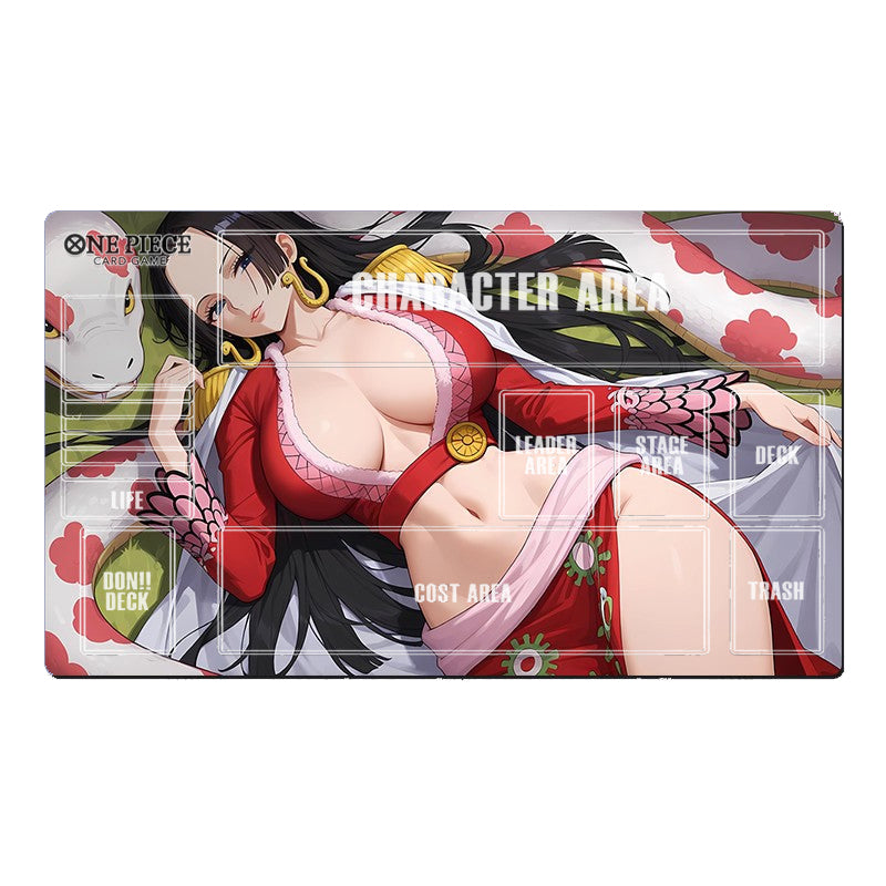 Boa Hancock One Piece Table Playmat OPCG TCG CCG Pad Trading Card Game Mat Mousepad