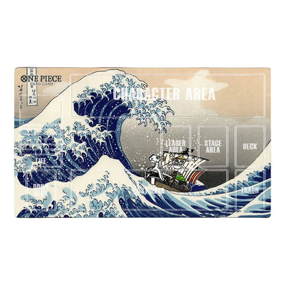 Great Wave Kanagawa One Piece Table Playmat OPCG TCG CCG Pad Trading Card Game Mat