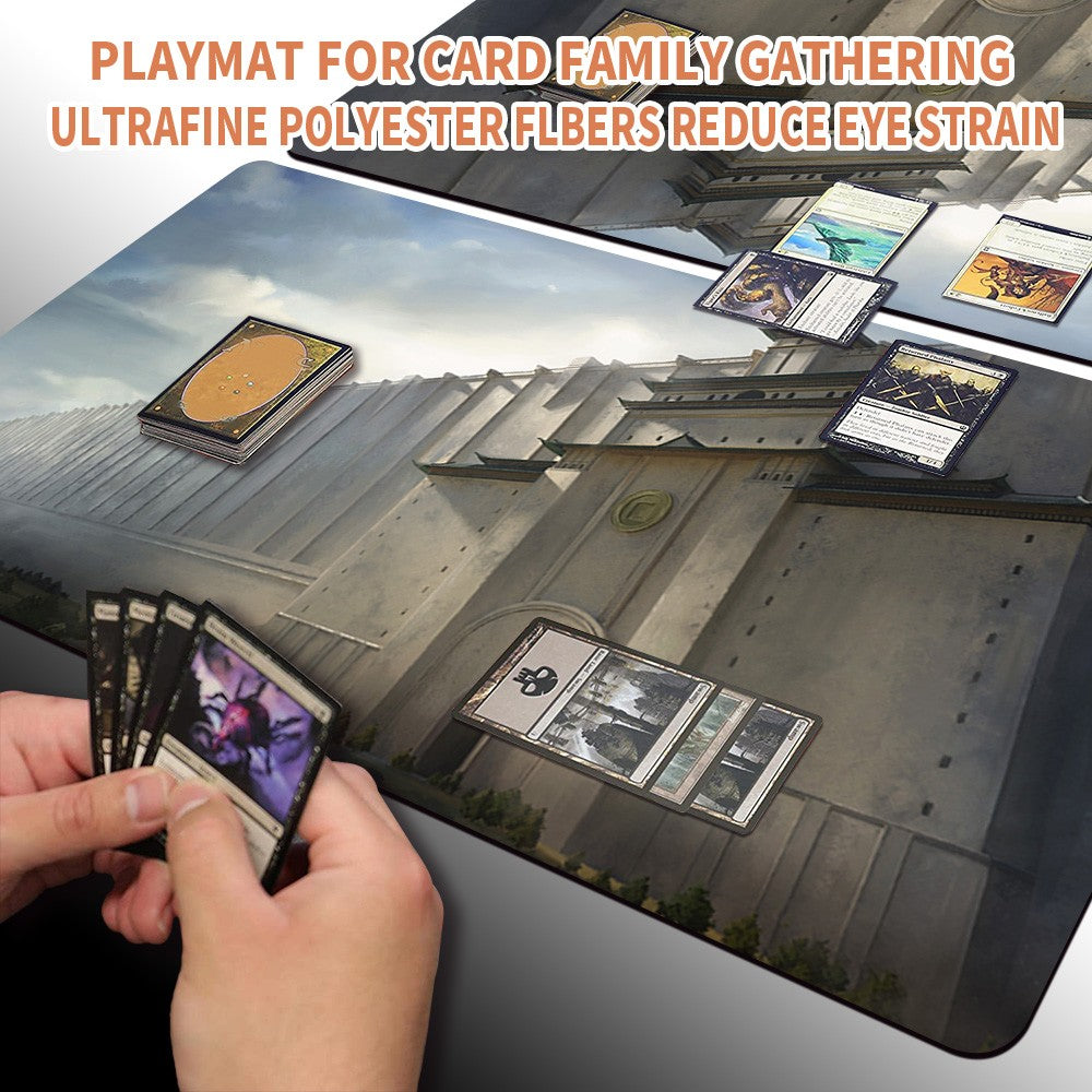 THE WALL OF BA SING SE - MTG Playmat | TCG CCG Card Game Mat | Non-Slip Base