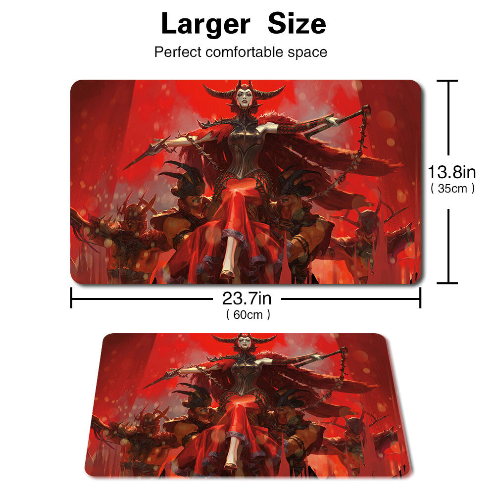 Judith, The Scourge Diva - Board Game MTG Playmat Games Mousepad Play Mat of TCG