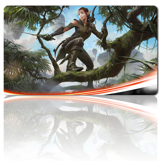 Nissa Vastwood Seer - Board Game MTG Playmat Games Mousepad Play Mat of TCG