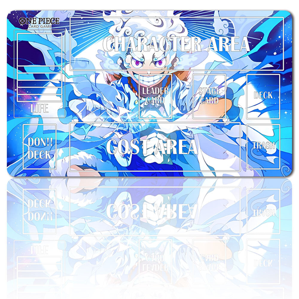 1348726 - Board Game One Piece Playmat with Zone Games Mousepad Play Mat of TCG