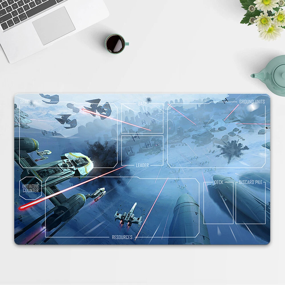 Playmat Battlefront TCG Starwars : Unlimited Trading Card Game Play Mat Free Bag