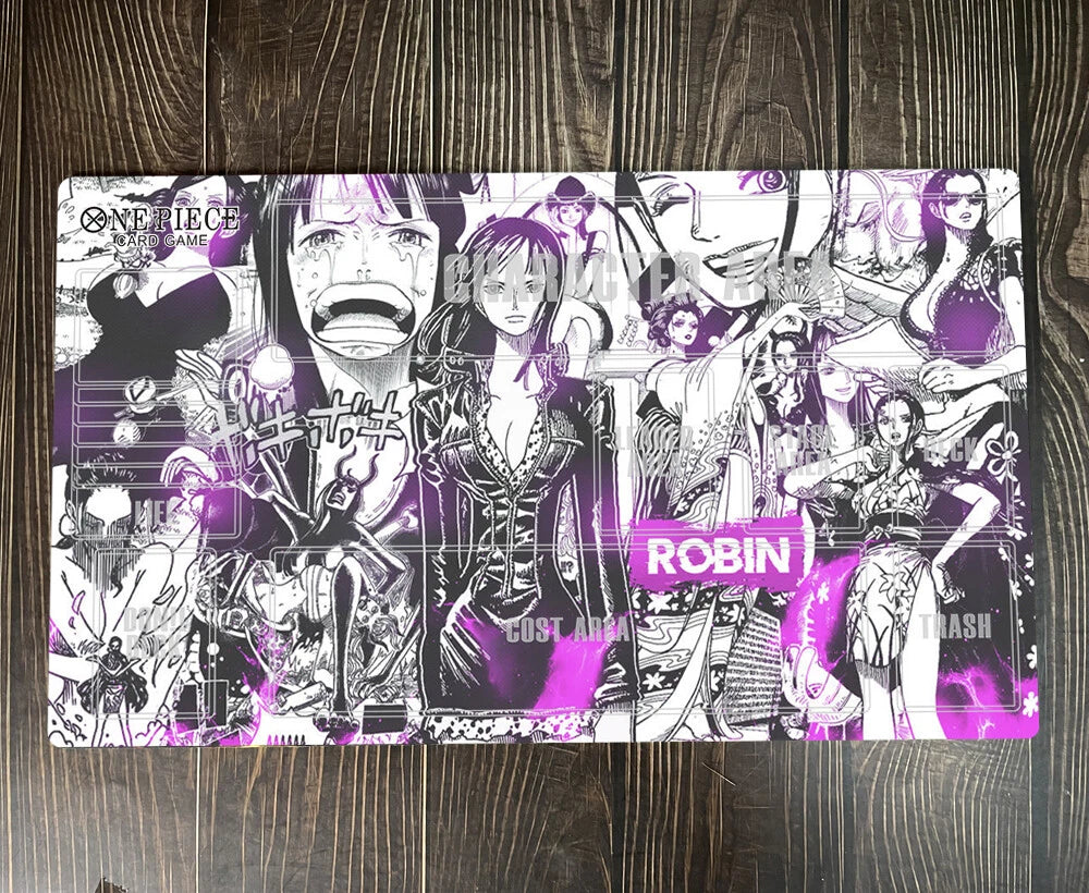 Nico Robin One Piece Duel Playmat OPCG TCG CCG Gaming MousePad Trading Card Game Deskmat