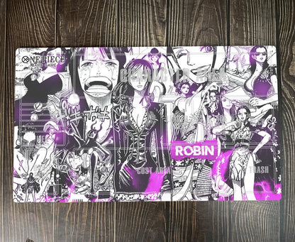 Nico Robin One Piece Duel Playmat OPCG TCG CCG Gaming MousePad Trading Card Game Deskmat