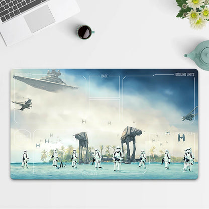 Playmat Battlefront TCG Starwars : Unlimited Trading Card Game Play Mat Free Bag