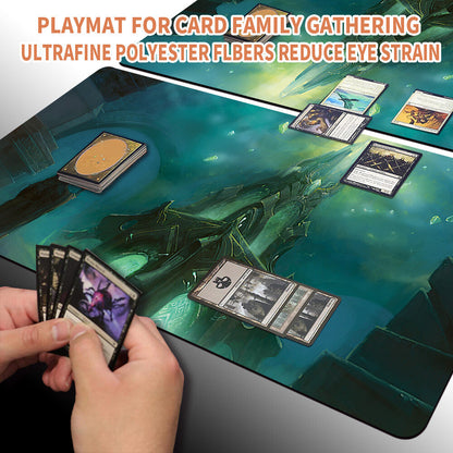 MANA VAULT- Board Game MTG Playmat Mousepad Playmat of TCG CCG Stitched Edge