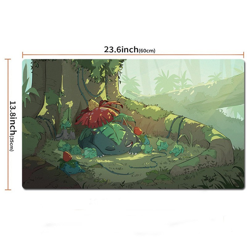 Venusaur Board Game Pokemon Table Playmat Card Play Mat TCG CCG Pad Mousepad