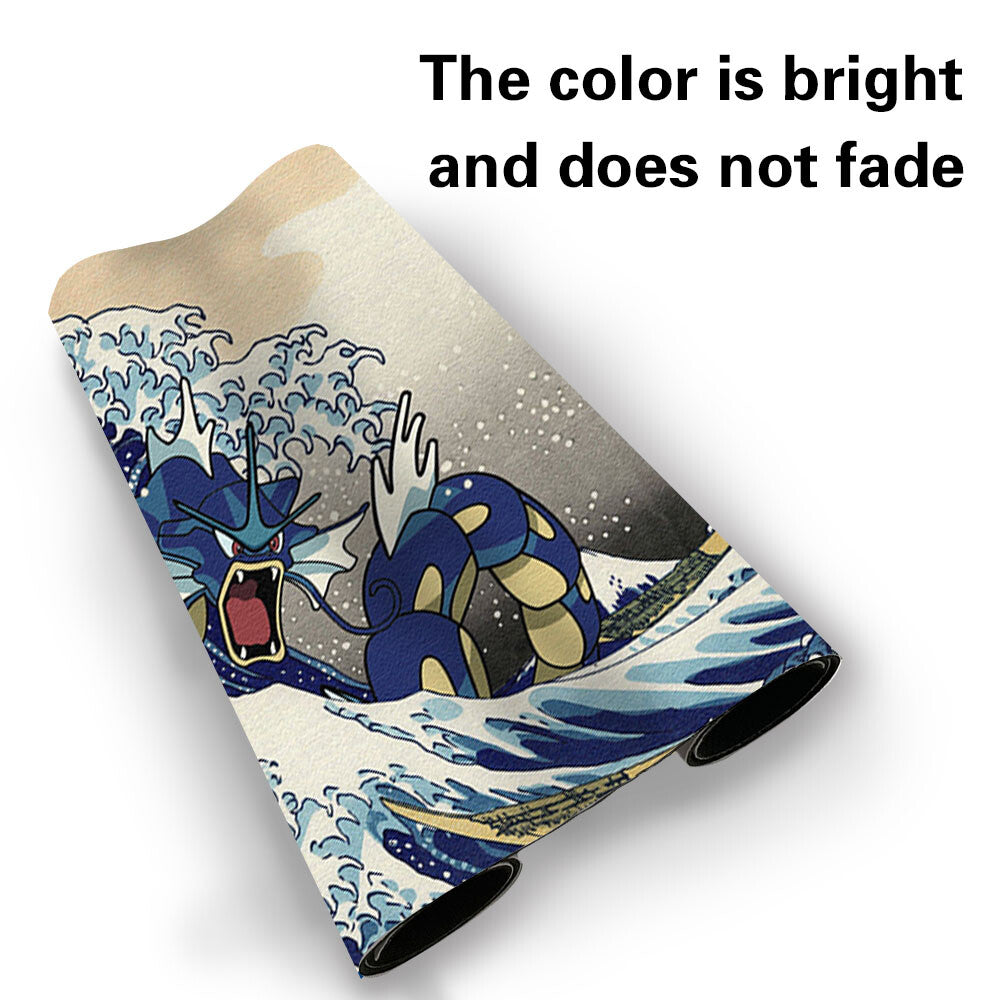 Gyarados - Board Game Pokemon Gyarados Playmat Games Mousepad Play Mat of TCG