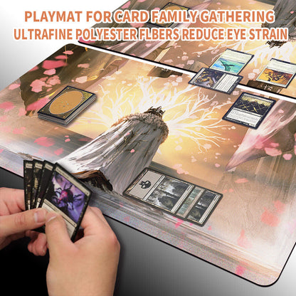 DAWN OF A NEW AGE - Magic The Gathering MTG Playmat TCG CCG MTG Playmat Stitched Edge