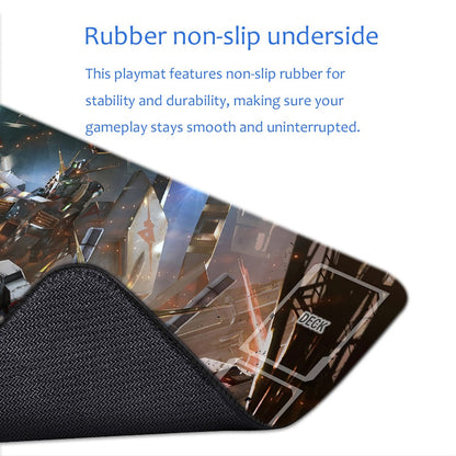 Gundam Playmat Suitable for GCG , includes Storage Bag, 24 x 14 inches (GD510146)
