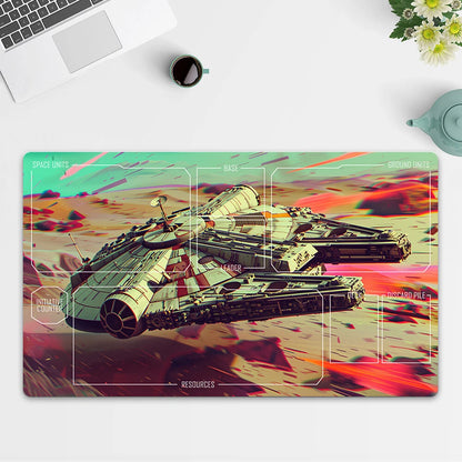 Playmat Millennium Falcon TCG Starwars : Unlimited Trading Card Game Mat FreeBag