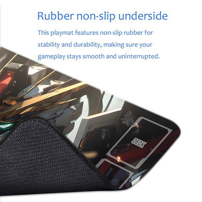 Gundam Playmat Suitable for GCG , includes Storage Bag, 24 x 14 inches (GD510144)