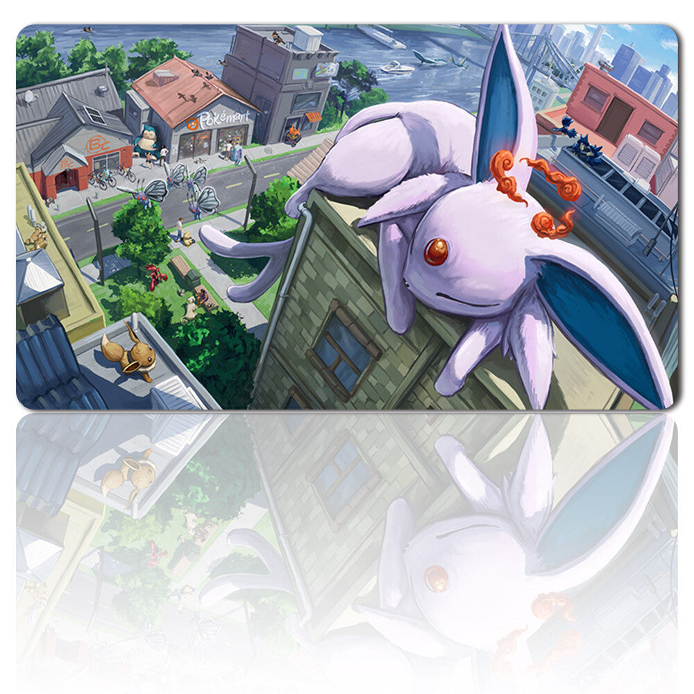 904249 - Board Game Pokemon Espeon Playmat Games Mousepad Play Mat of TCG