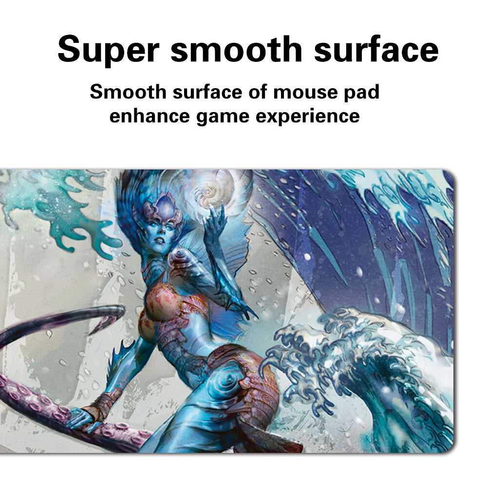 Kiora the Crashing Wave - Board Game MTG Playmat Games Mousepad Play Mat of TCG