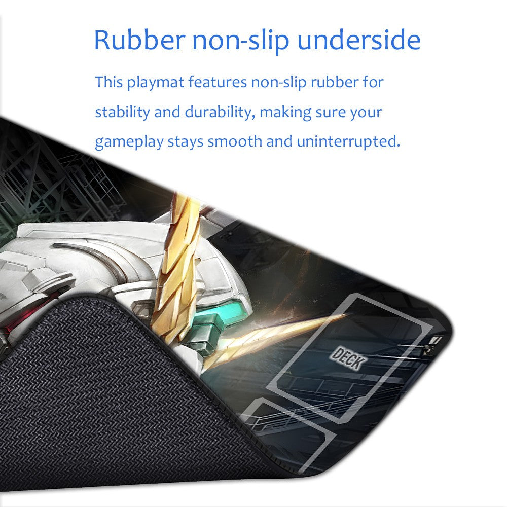 Gundam Playmat Suitable for GCG , includes Storage Bag, 24 x 14 inches (GD510142)