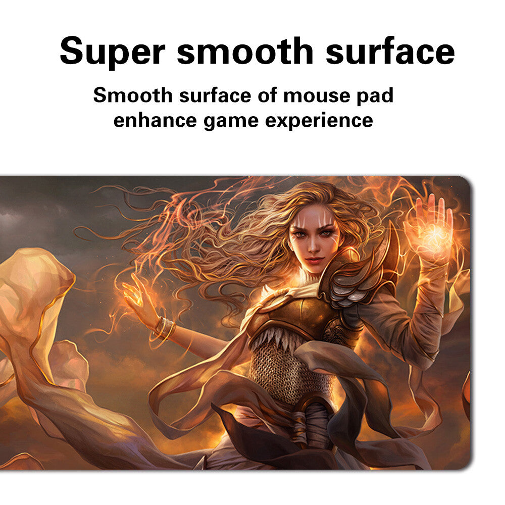 SERRA THE BENEVOLENT - Board Game MTG Playmat Games Mousepad Play Mat of TCG