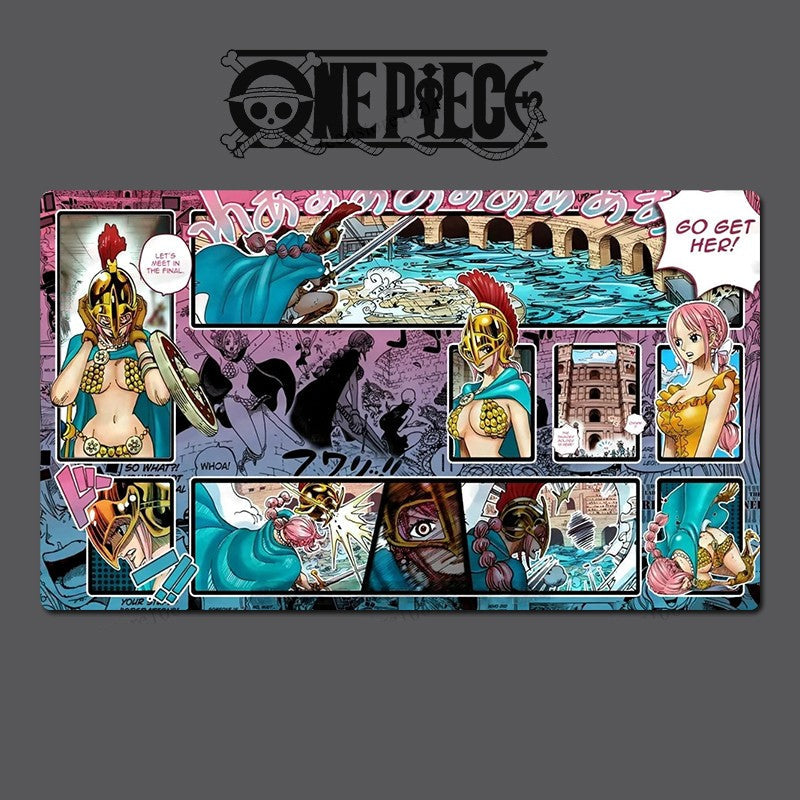 Rebecca O-P Table Playmat OPCG TCG CCG Play Pad Trading Card Game Mat Mousepad
