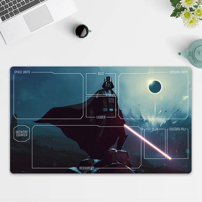 Playmat Darth Vader TCG Starwars : Unlimited Trading Card Game Play Mat Free Bag