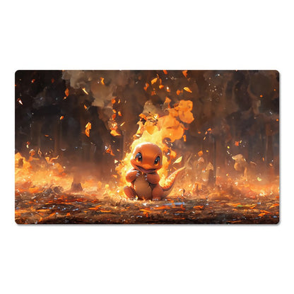 Charmander Board Game Pokemon Table Playmat Card Play Mat TCG CCG Pad Mousepad