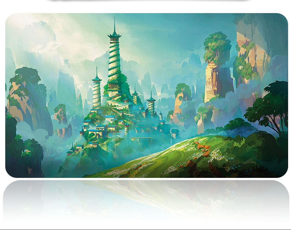 SOUTHERN AIR TEMPLE - MTG Playmat | TCG CCG Card Game Mat | Non-Slip Base