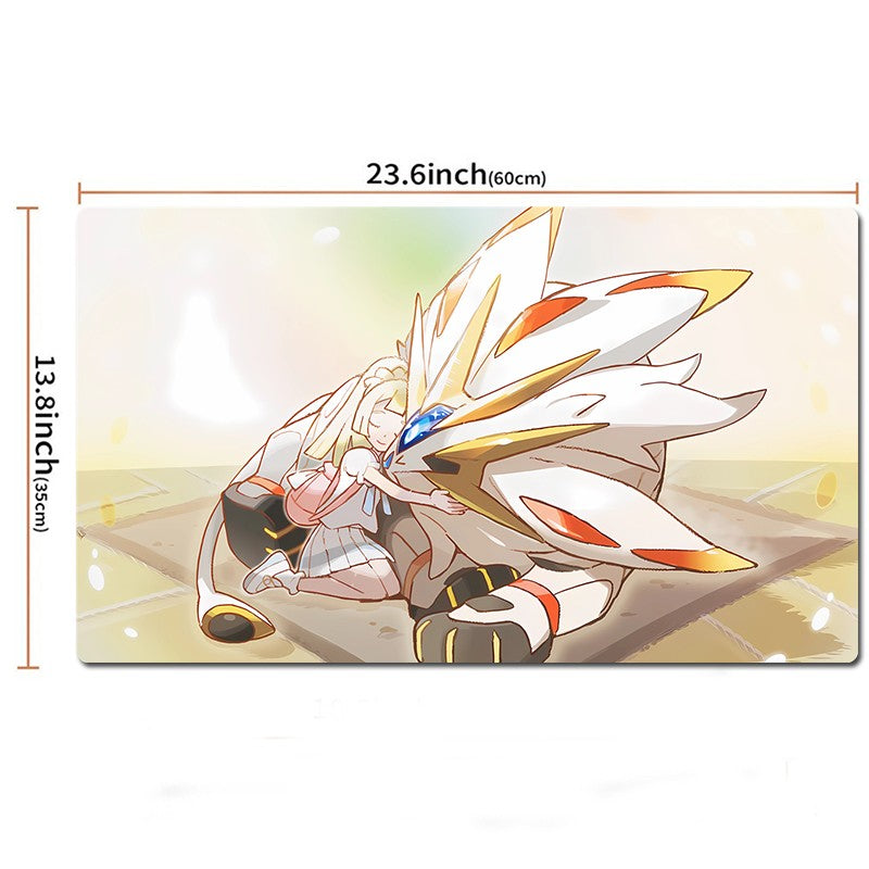 Lillie Solgaleo Board Game Pokemon Table Playmat TCG CCG Mat Play Pad Mousepad