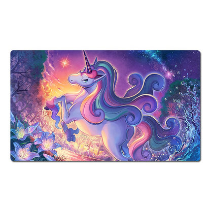 Galarian Rapidash Board Game Pokemon Table Playmat Card Play Mat TCG CCG Pad