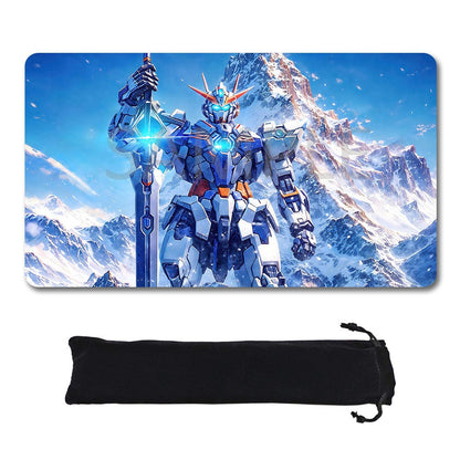Gundam Playmat Suitable for GCG , includes Storage Bag, 24 x 14 inches (1395513)