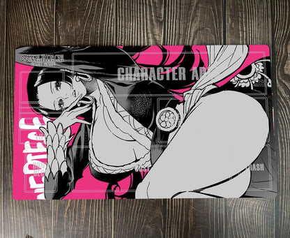 One Piece O-P OPCG TCG CCG Table Mousepad Boa Hancock Playmat Trading Card Game DeskMat