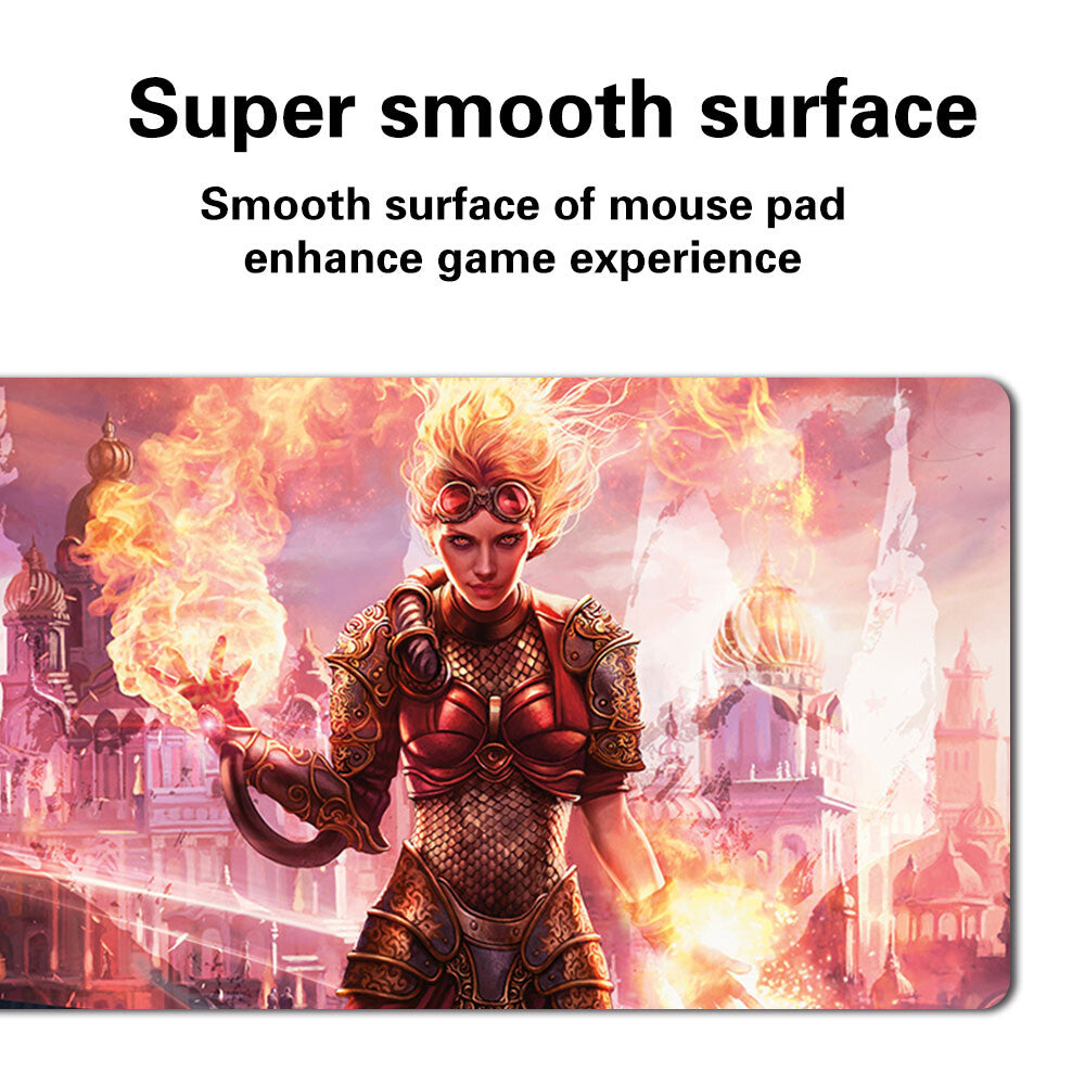 Chandra, Torch of Defiance-Board Game MTG Playmat Games Mousepad Play Mat of TCG