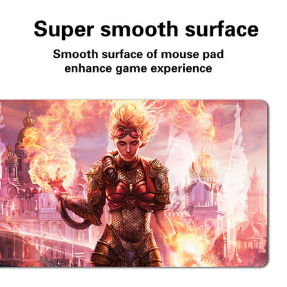 Chandra, Torch of Defiance-Board Game MTG Playmat Games Mousepad Play Mat of TCG