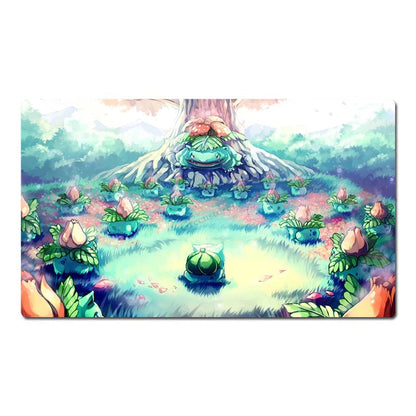 Bulbasaur Board Game Pokemon Table Playmat TCG CCG Mat Gaming Pad Mousepad &amp; Bag