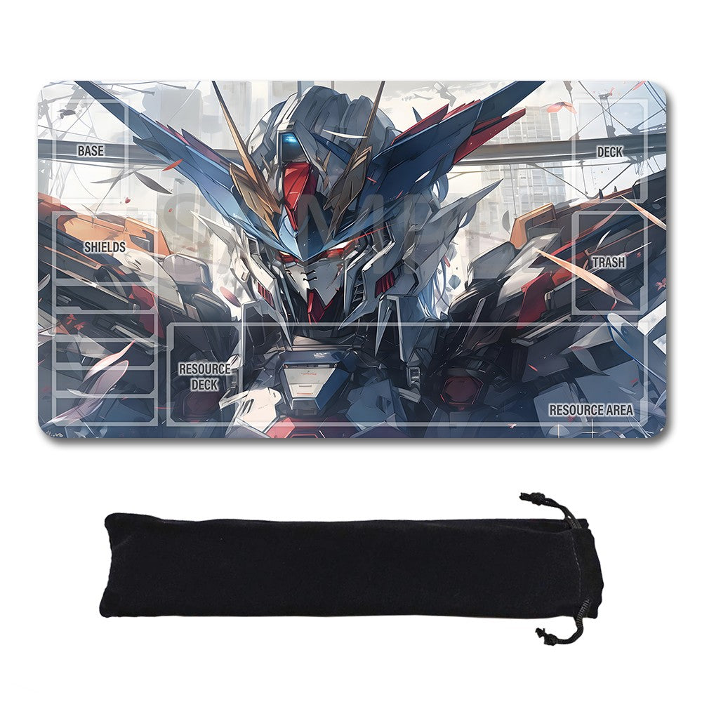 Gundam Playmat Suitable for GCG ,includes Storage Bag,24 x 14 inches (GD5101415)