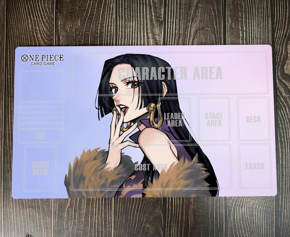 Boa Hancock One Piece Table Playmat OPCG TCG CCG Mouse Pad Trading Card Game Mat