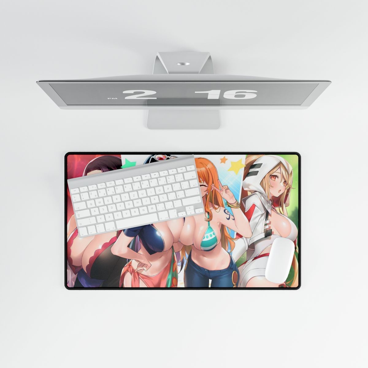 One Piece Girls Playmat CCG OPCG TCG Trading Card Game Mousepad Nami Boa Vivi