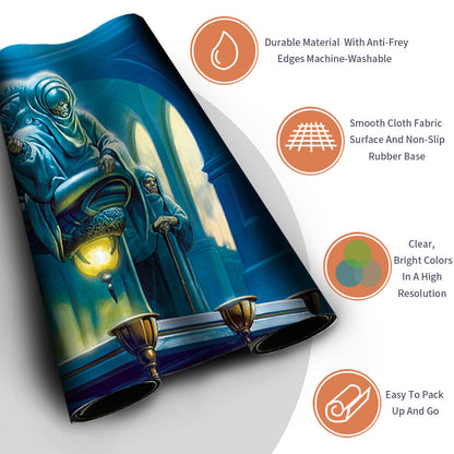 GRAND ARBITER AUGUSTIN IV- Board Game MTG Playmat Mousepad Playmat of TCG CCG Stitched Edge
