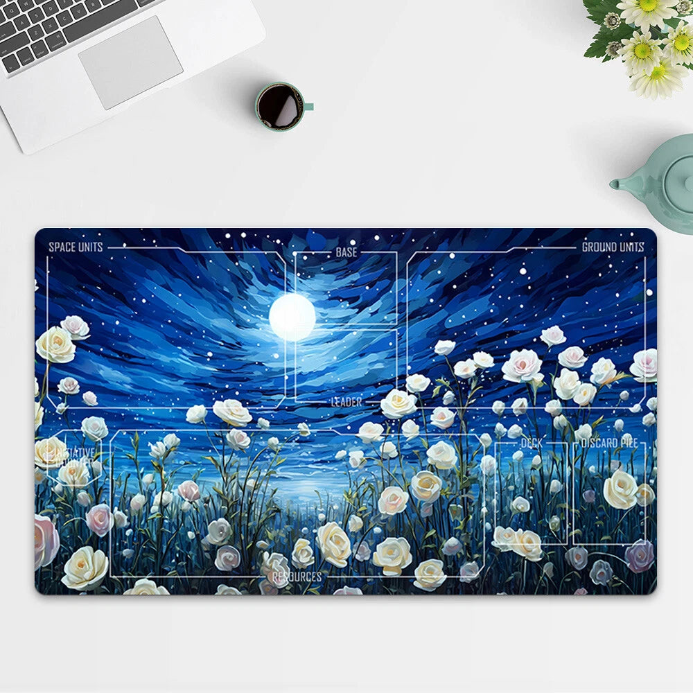 Playmat Landscape TCG Starwars : Unlimited Trading Card Game Mat Free Bag