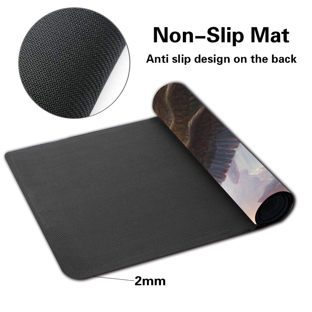 ANGEL OF DESTINY - Board Game MTG Playmat Games Mousepad Play Mat of TCG