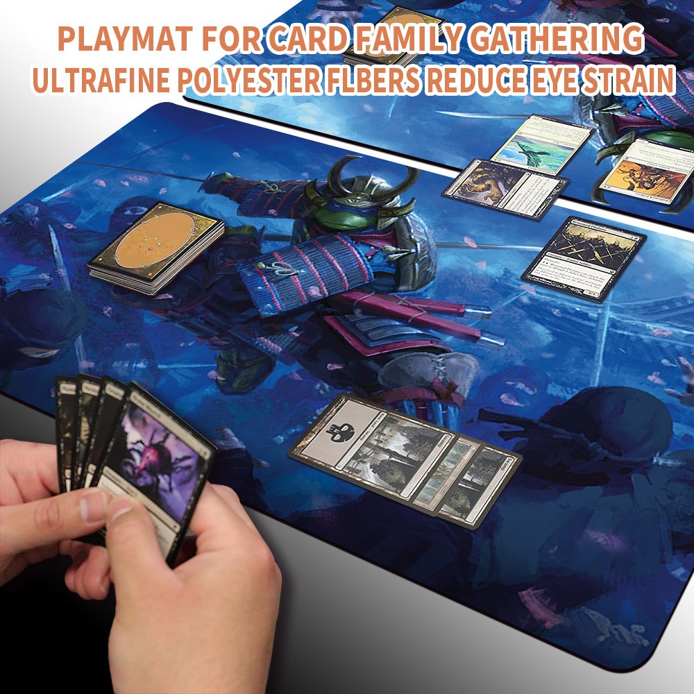 LEONARDO, SEWER SAMURAI - MTG Playmat | TCG CCG Card Game Mat | Non-Slip Base