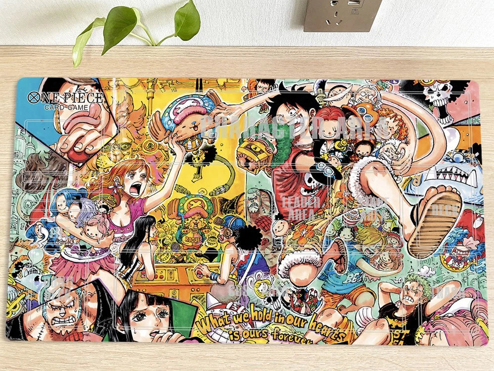 One Piece Luffy Nami Tony Chopper Playmat CCG OPCG Mat Trading Card Game Pad Mousepad Deskmat