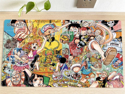 One Piece Luffy Nami Tony Chopper Playmat CCG OPCG Mat Trading Card Game Pad Mousepad Deskmat