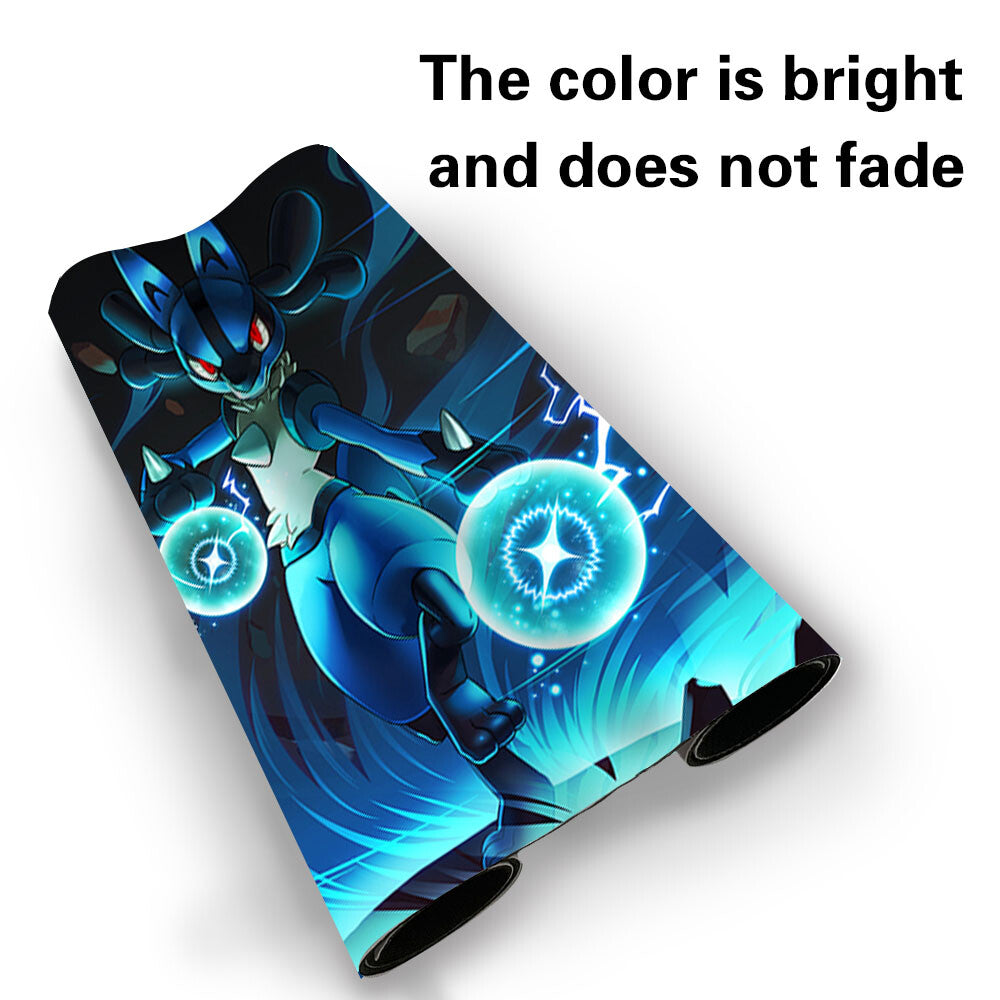 875827 - Board Game Pokemon Lucario Playmat Games Mousepad Play Mat of TCG