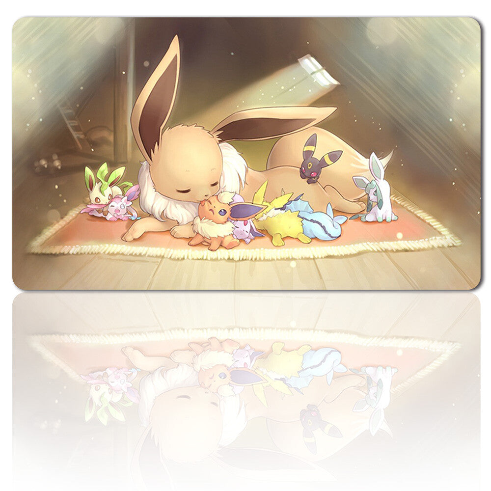 613932 - Board Game Pokemon Eevee Playmat Games Mousepad Play Mat of TCG CCG
