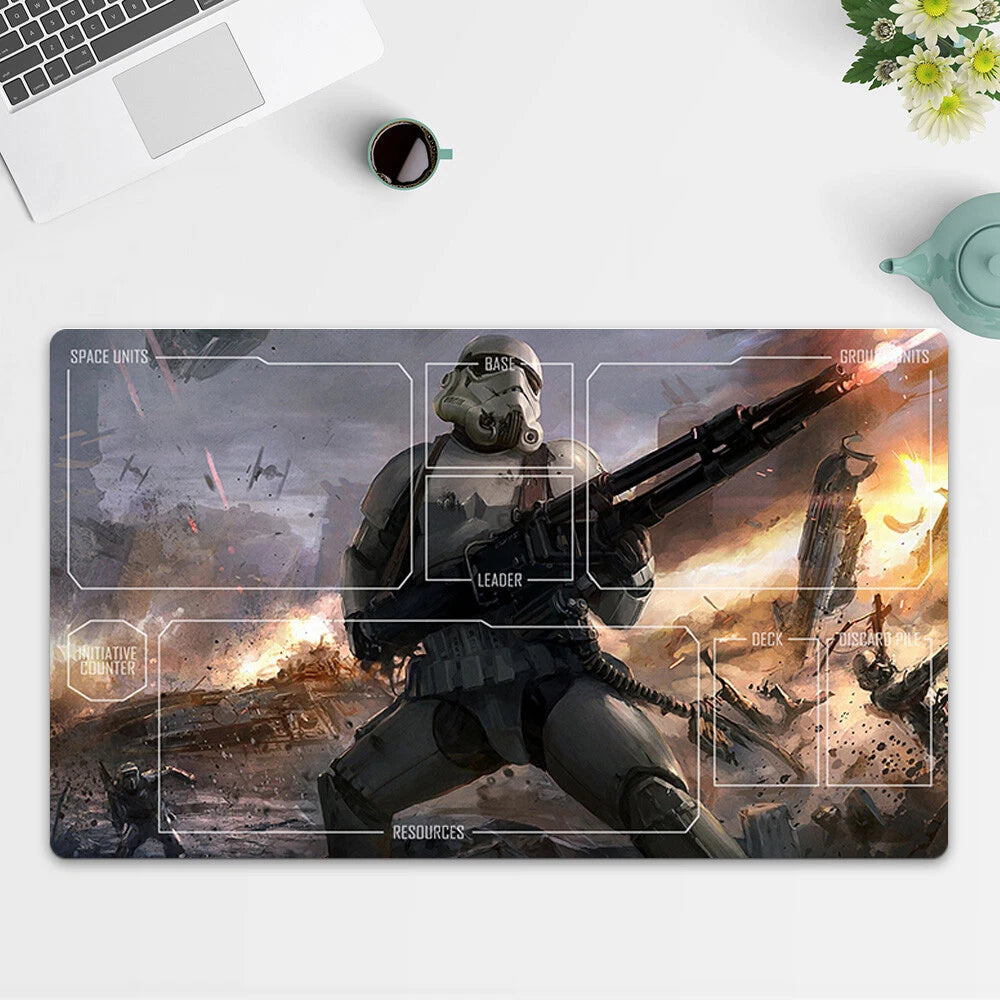 Playmat Stormtroopers TCG Starwars : Unlimited Trading Card Game Mat Free Bag